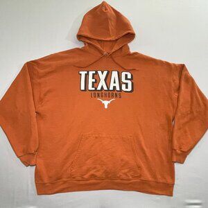 Vintage Texas Longhorns Hoodie Burnt Orange XL | University of Texas Graphic